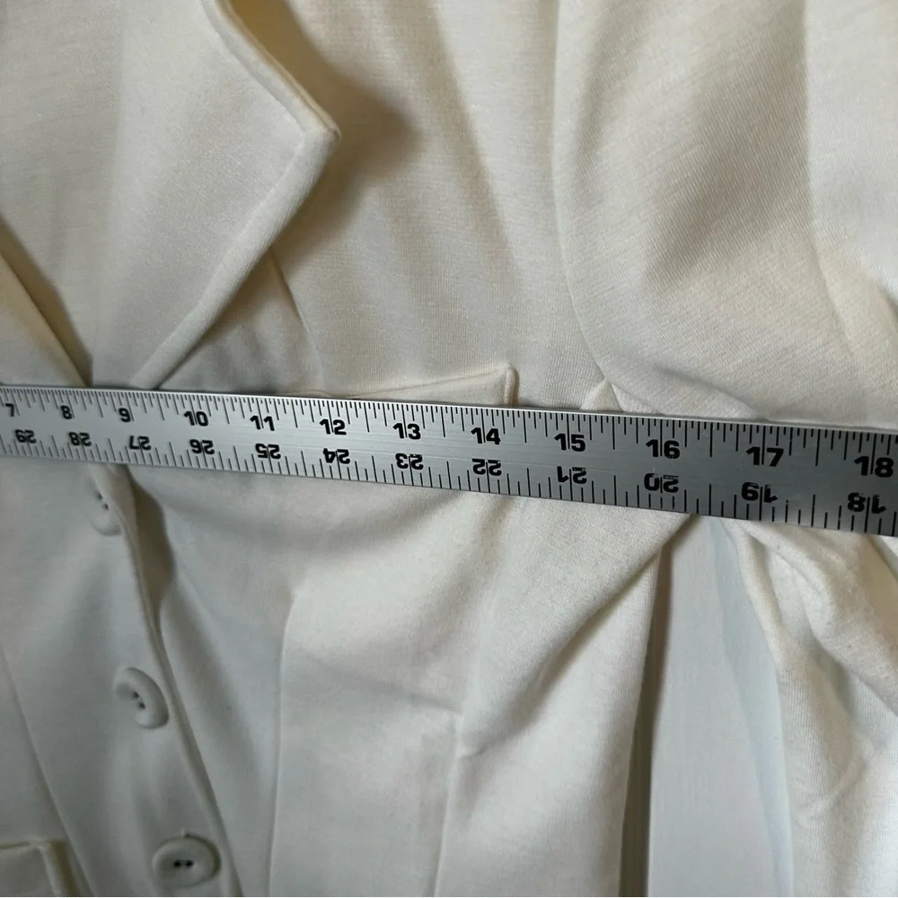 Suzi Kondi Cream Blazer Jacket - Picture 3 of 6